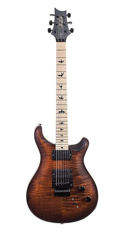 Электрогитара PRS Dustie Waring CE 24 “Floyd” - Burnt Amber Smokeburst