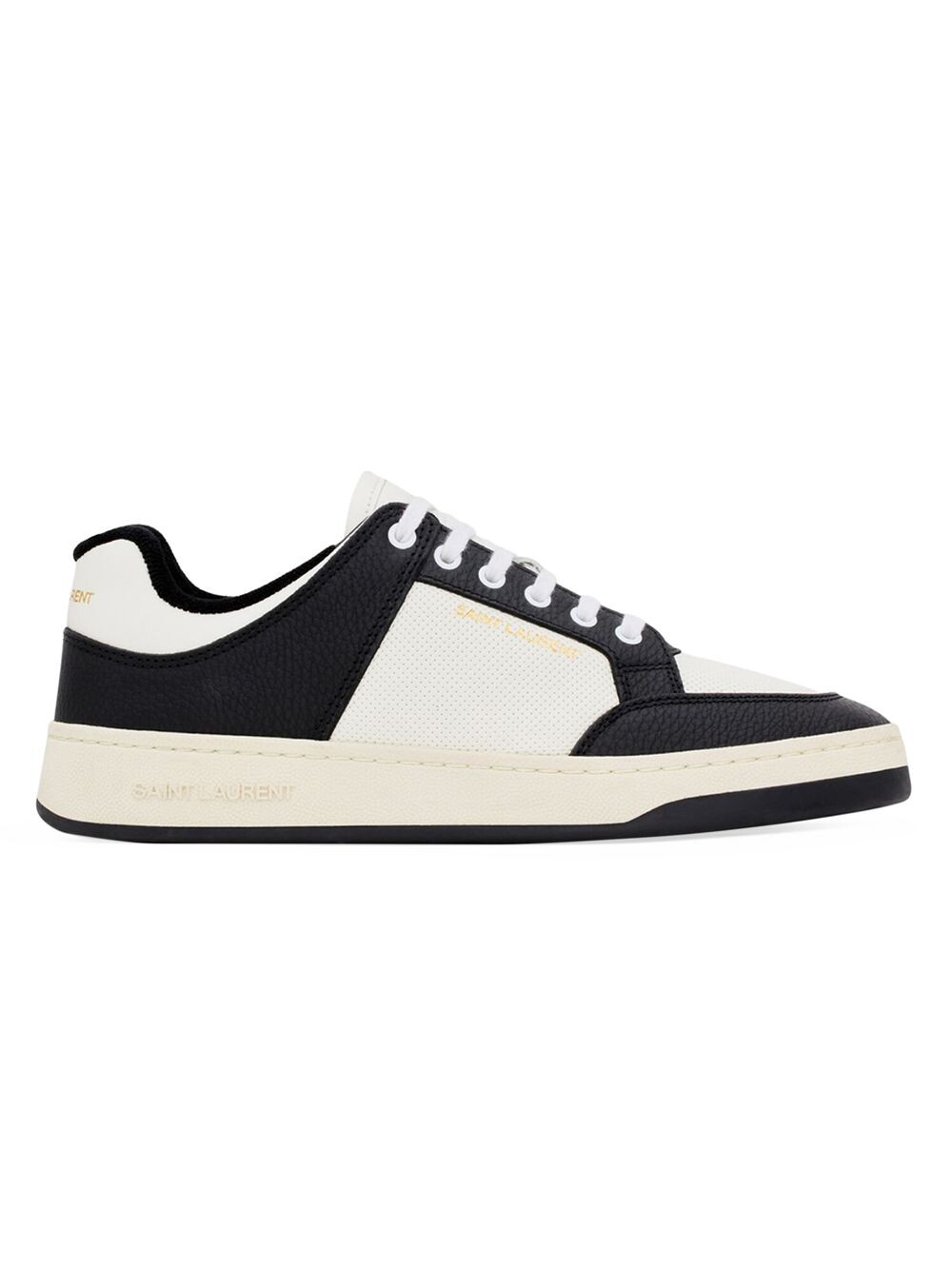 

Низкие кроссовки SL/61 из зерненой кожи Saint Laurent, белый