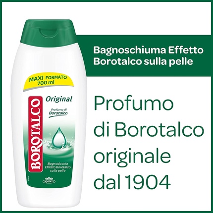 Увлажняющая пена для ванн Bagno Di Talco, 500 мл, 17,6 жидких унций., Borotalco