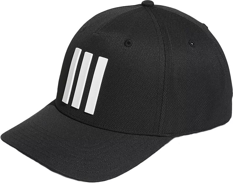 Мужская кепка для гольфа Adidas Tour 2022 с 3 полосками, черный