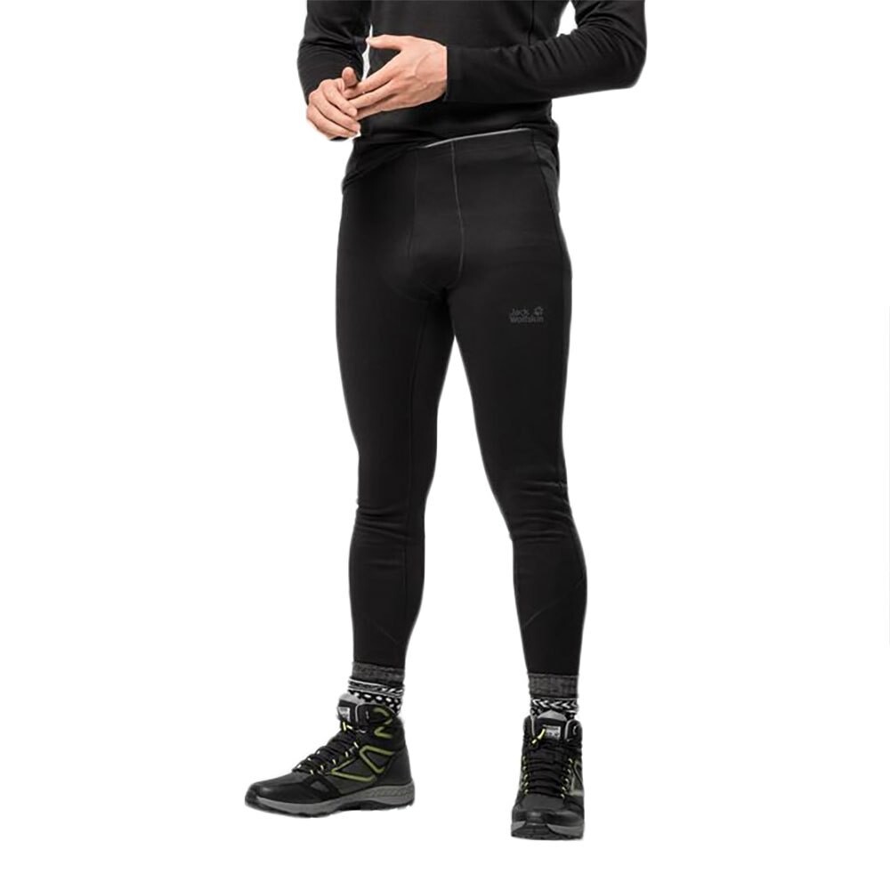 

Тайтсы Jack Wolfskin Technical Long Johns Arctic Xt, черный