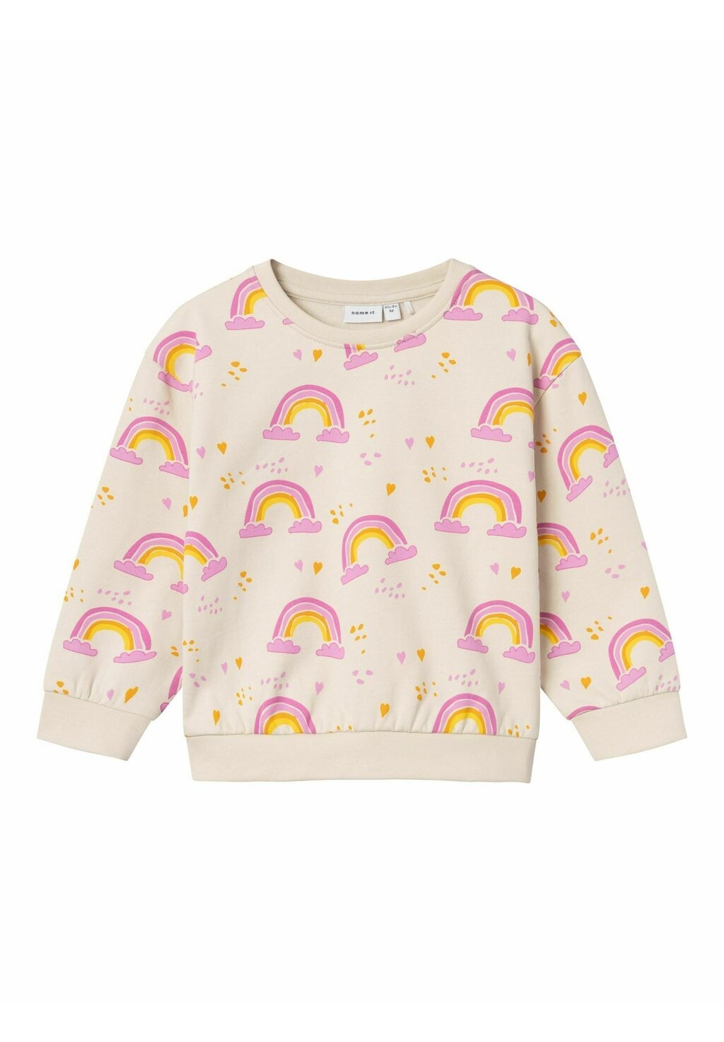 

Толстовка LANGÄRMELIGES REGENBOGEN Name it, цвет sandshell