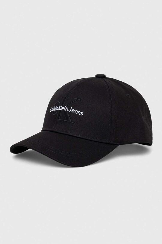 

Хлопковая бейсболка Calvin Klein Jeans, черный