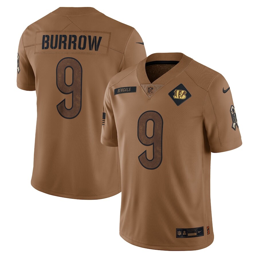 

Джерси Nike Cincinnati Bengals, коричневый