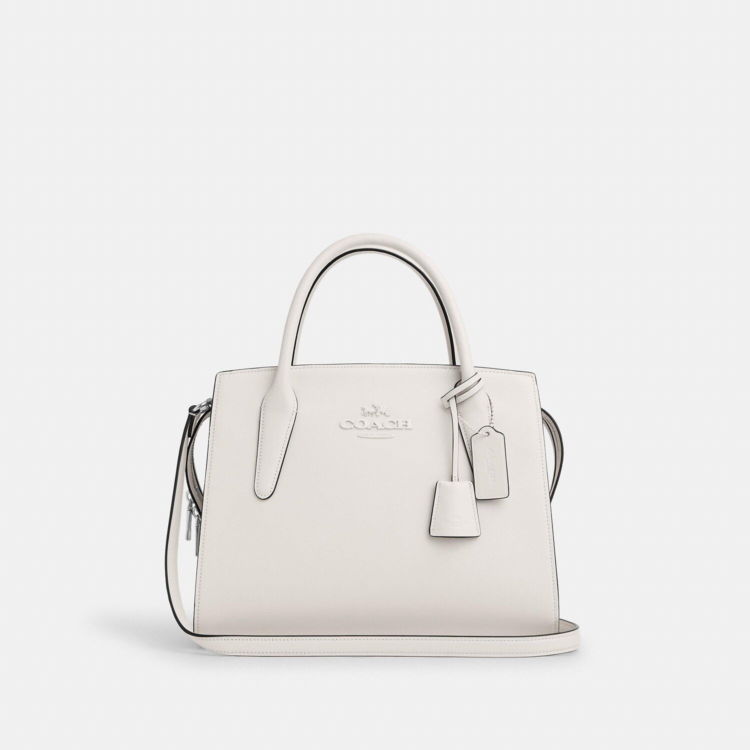 

Большая сумка Andrea Carryall Outlet Coach Outlet, цвет Silver/Chalk