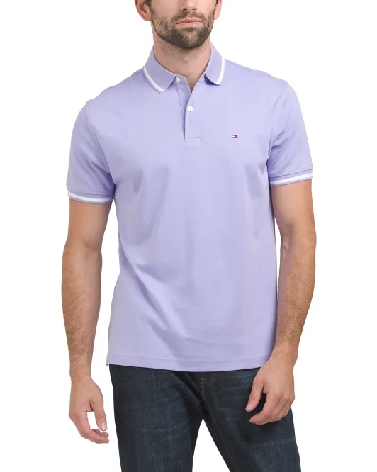 

Поло с короткими рукавами Richard Tommy Hilfiger, цвет Orchid