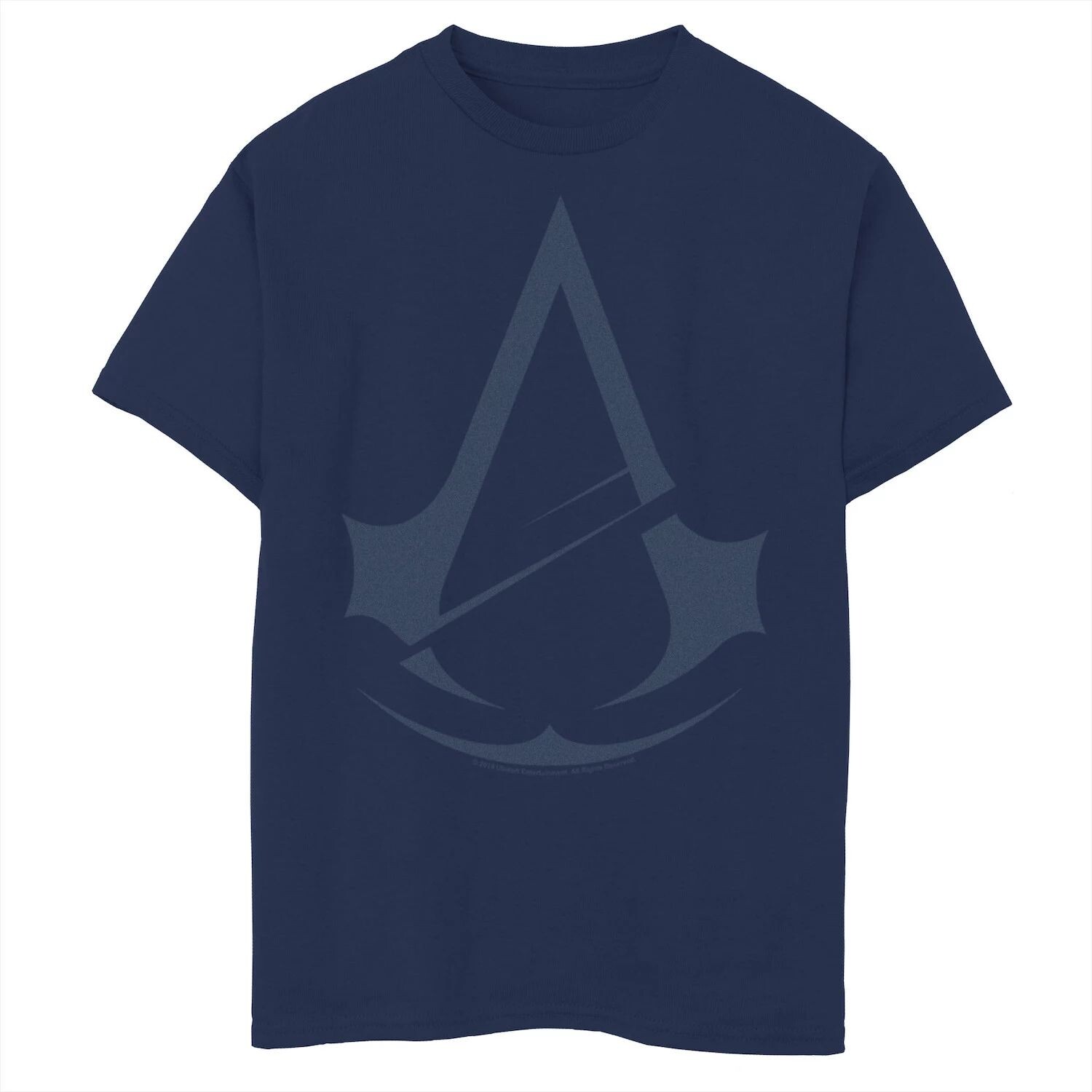 

Темно-синяя футболка с логотипом Assassin's Creed и графическим рисунком для мальчиков 8–20 лет Licensed Character
