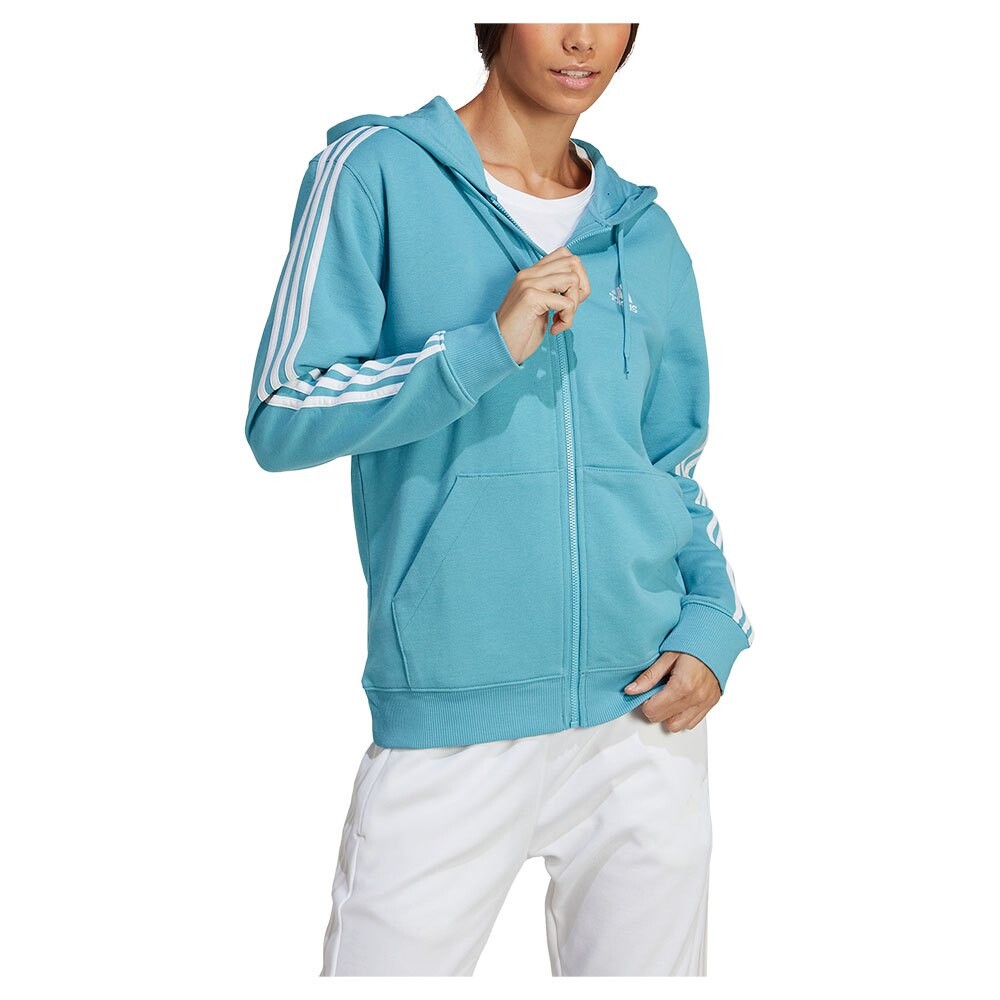 

Толстовка adidas 3S Ft R Full Zip, синий