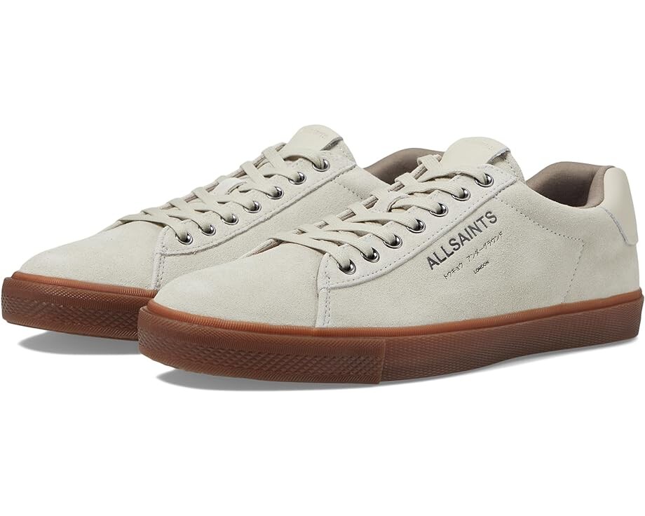 

Кроссовки AllSaints Underground Suede Low Top, белый