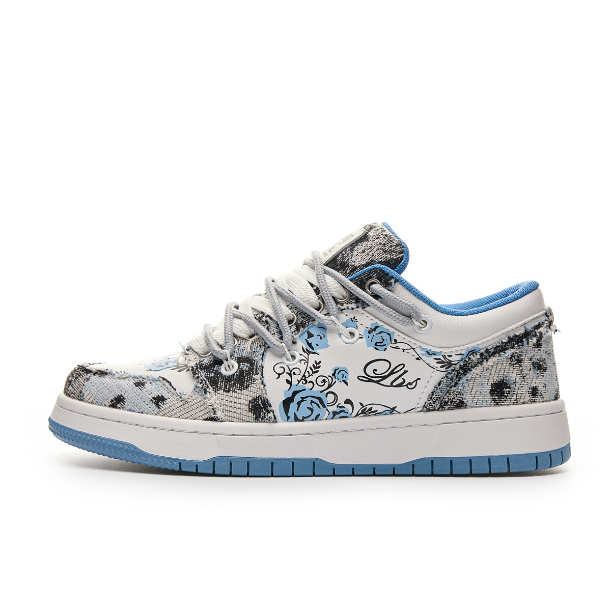 

Кроссовки LAZY BONS Skateboarding Shoes Unisex Low-top, цвет Tianlan