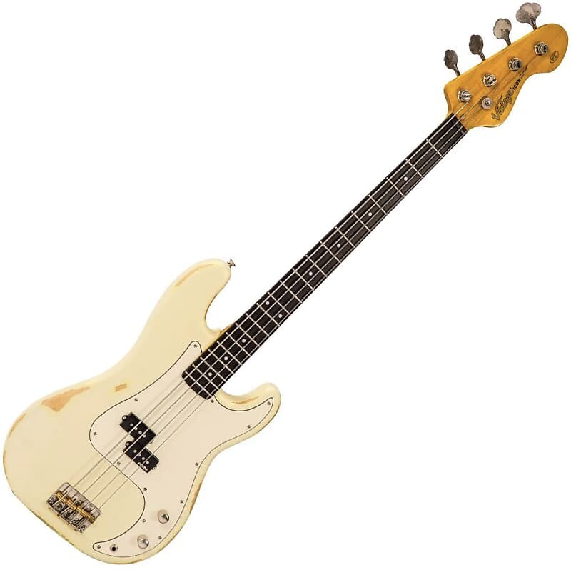 

Басс гитара Vintage V4MR-VW Icon Series Vintage White Relic Finish