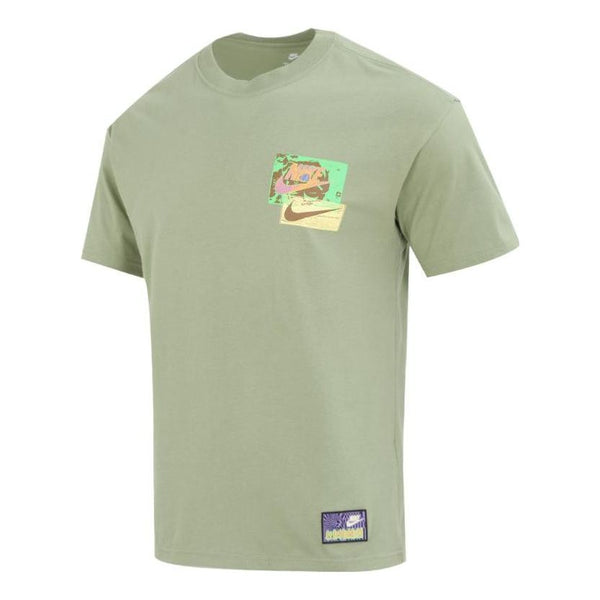 

Футболка Nike Back Graffiti Logo T-Shirt 'Green', зеленый