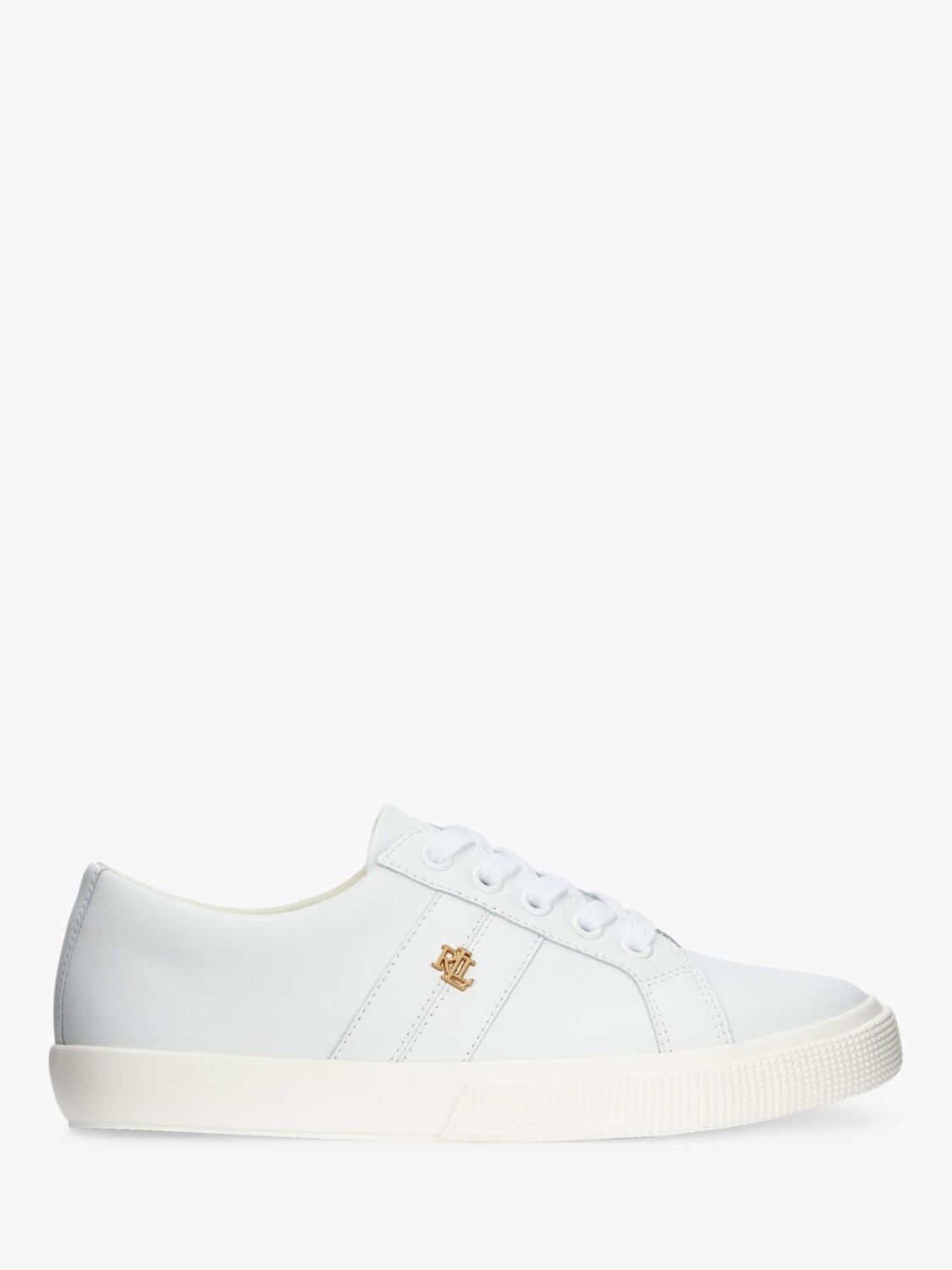 

Lauren Ralph Lauren Janson Кожаные кроссовки, белые, Белый