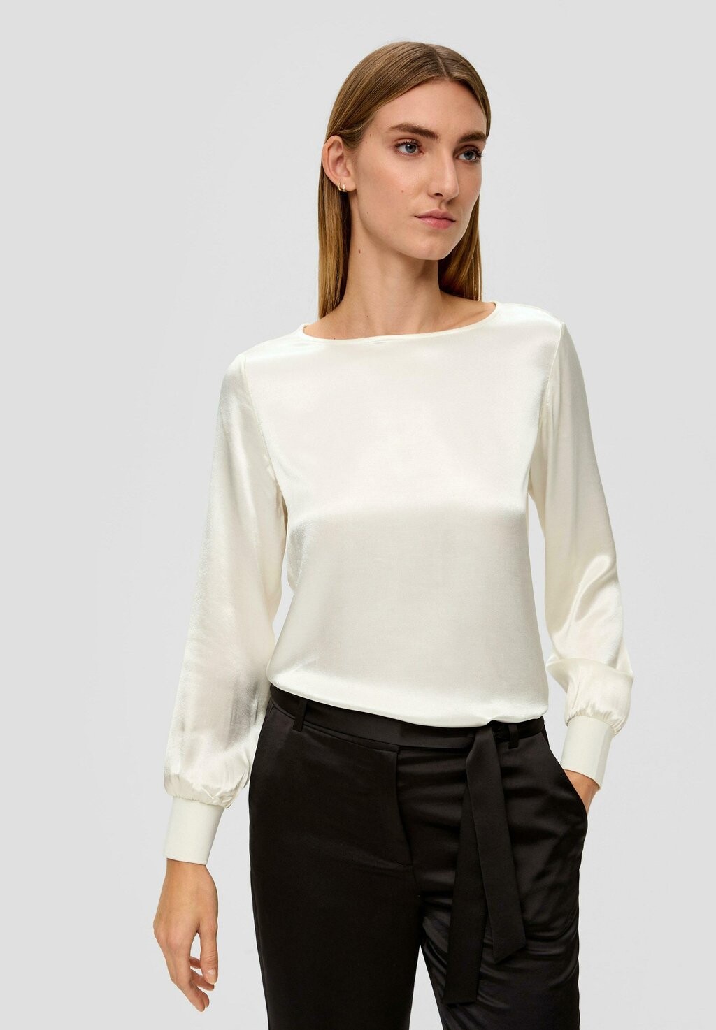 

Блузка s.Oliver BLACK LABEL, цвет ecru