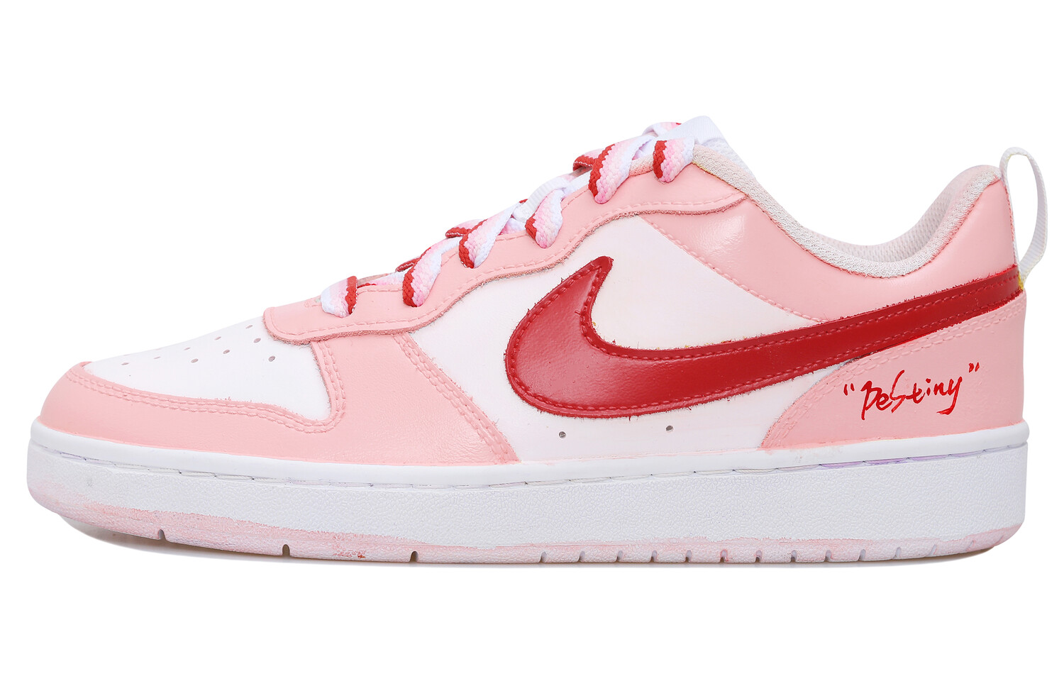

Кроссовки для скейтбординга Court Borough 2 женские, низкие, розовые Nike