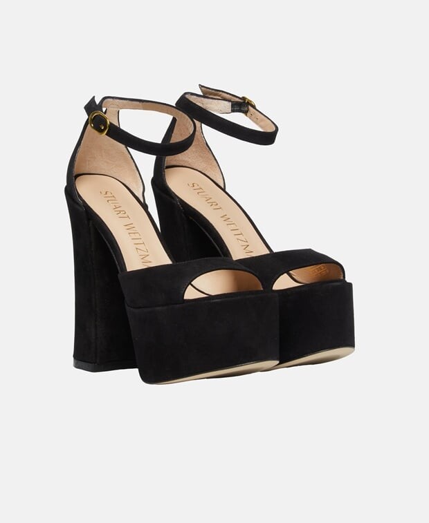

Босоножки на каблуке Stuart Weitzman, черный