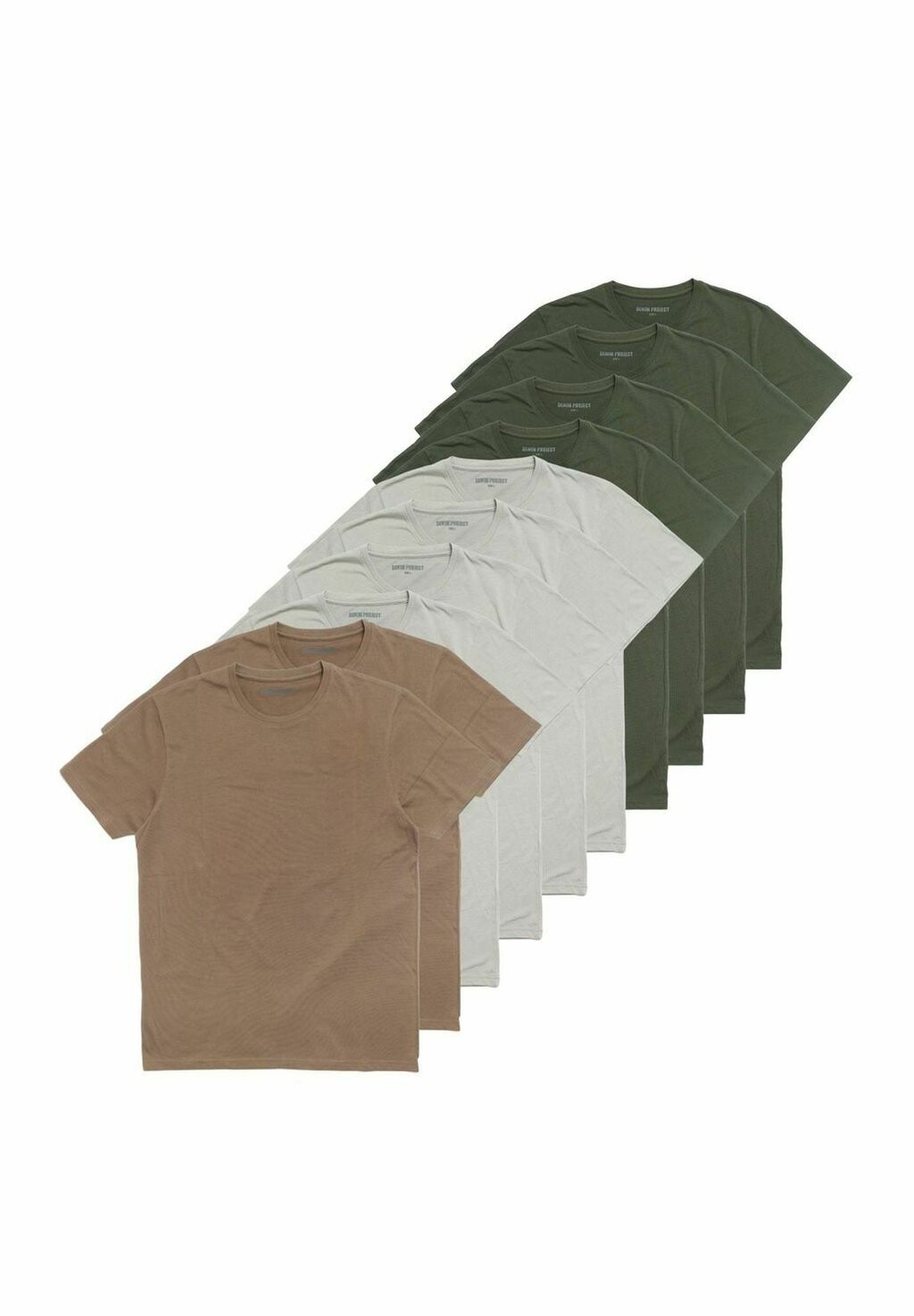 

Базовая футболка 10 PACK Denim Project