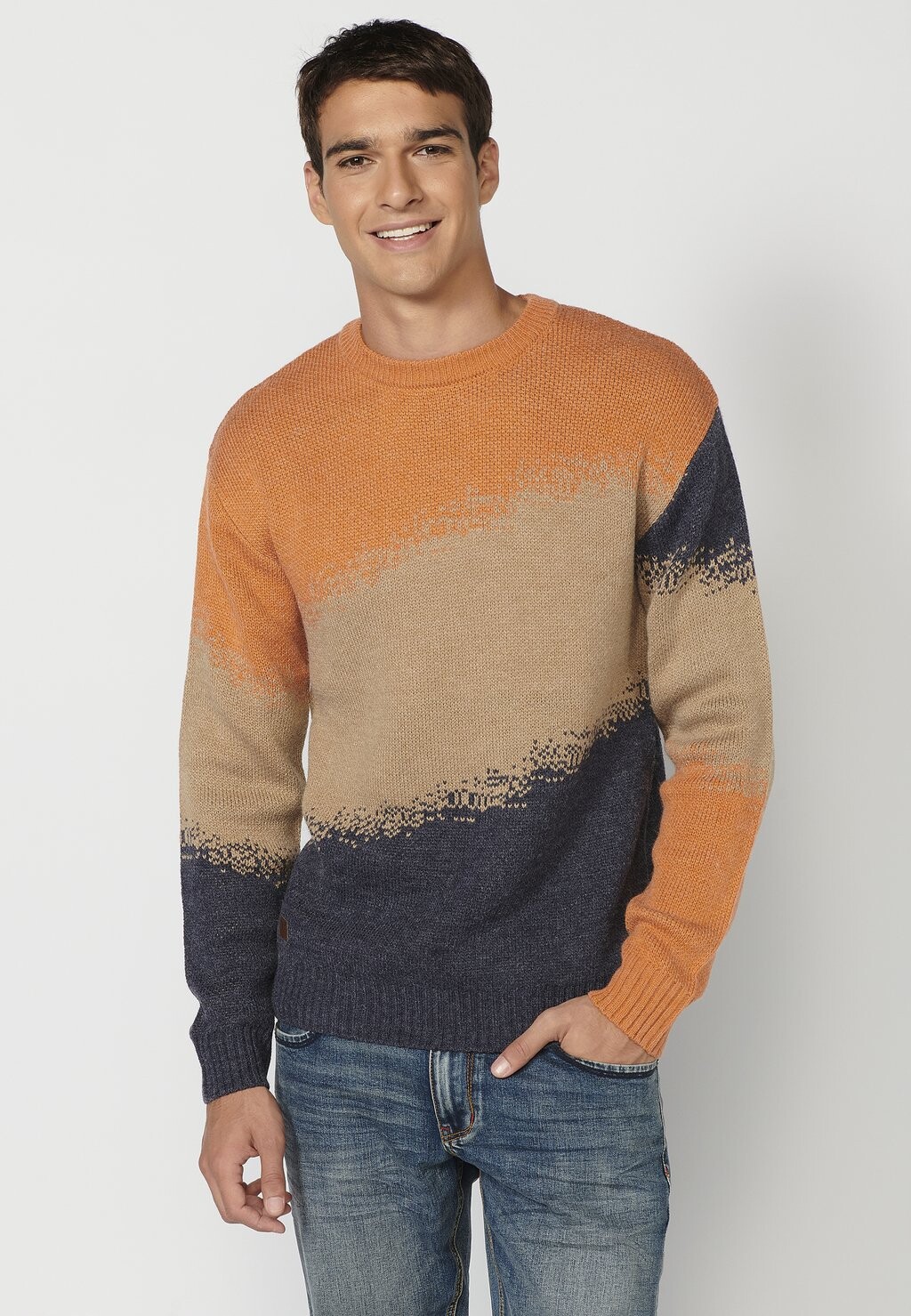 

Вязаный свитер Koroshi, цвет multicolor multicoloured