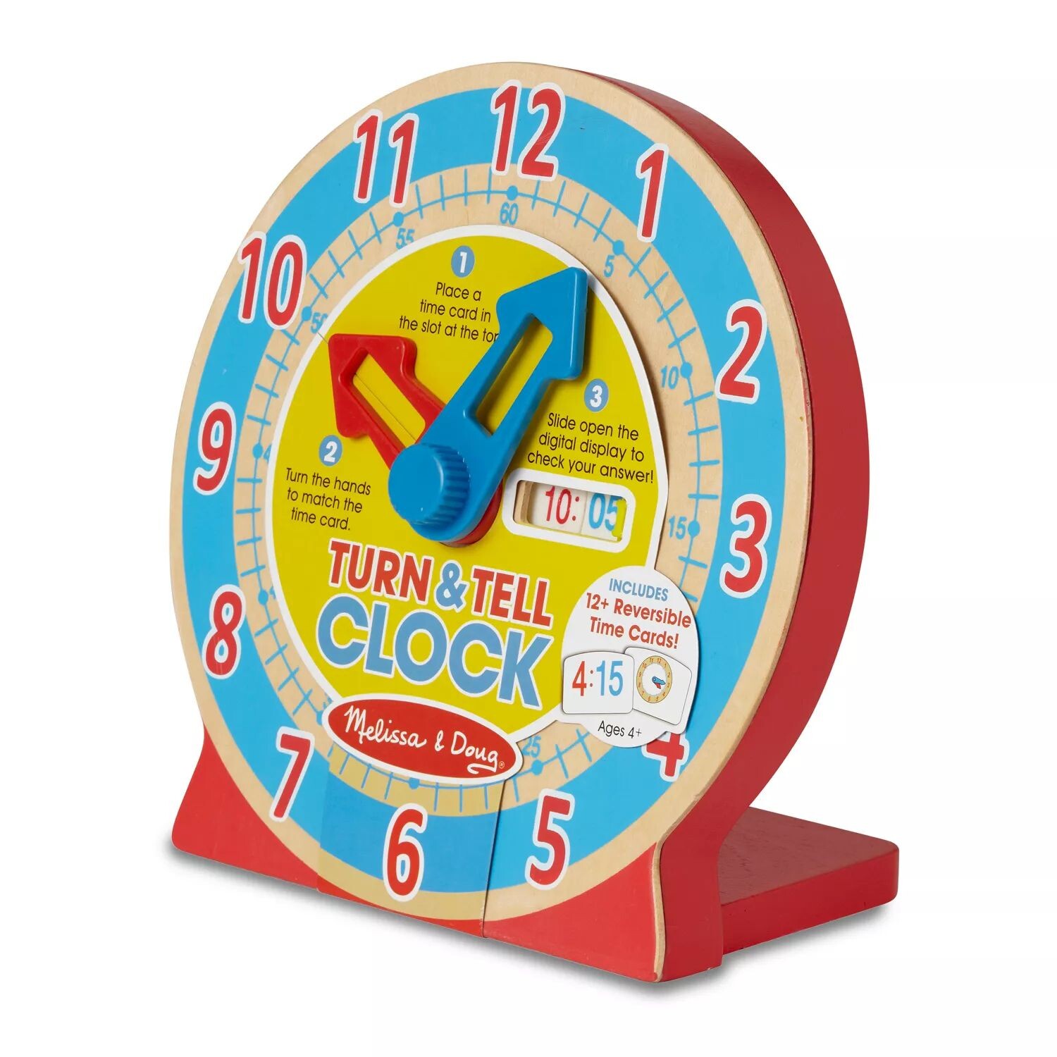 

Часы Мелисса и Дуг «Поверни и скажи» Melissa & Doug