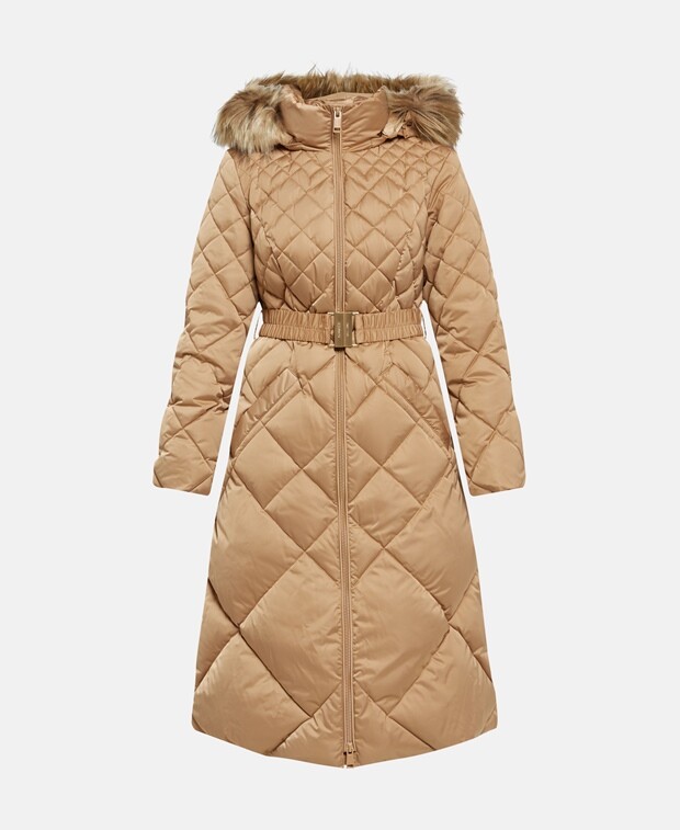

Пуховик Guess, цвет Tan