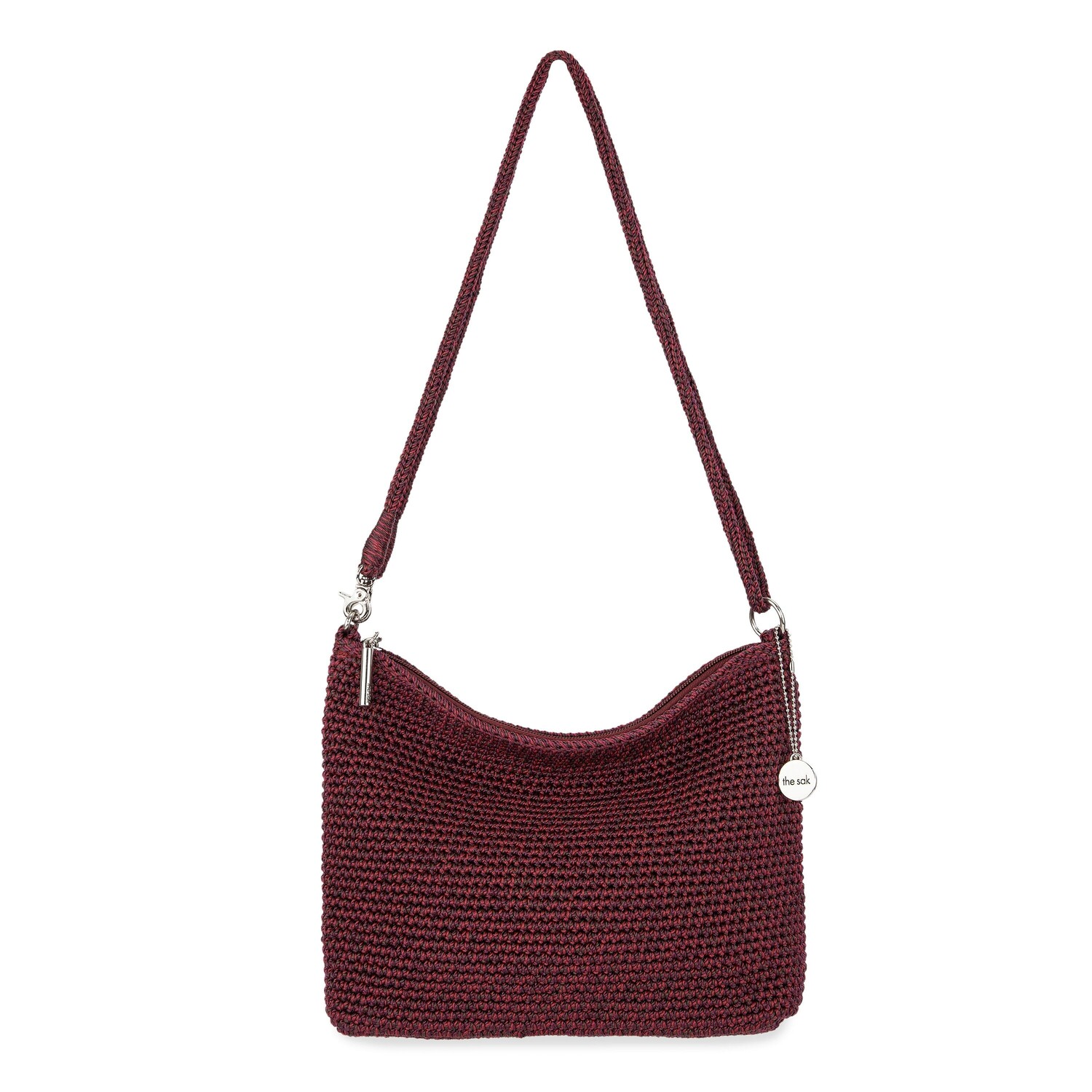 

Люми через плечо The Sak, цвет Hand Crochet - Cabernet Static