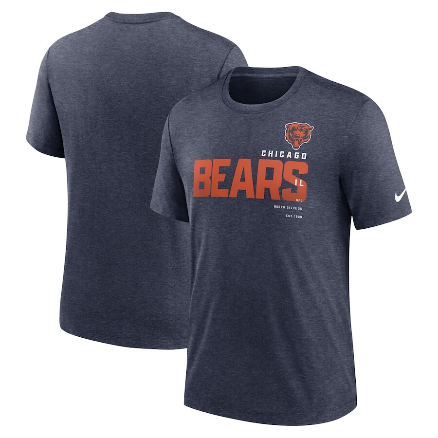 

Футболка с коротким рукавом Nike Chicago Bears, нави