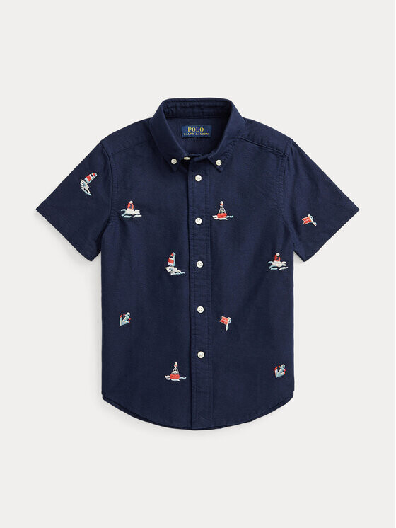 

Рубашка стандартного кроя Polo Ralph Lauren, синий