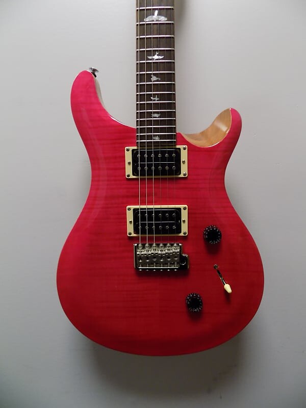 

Электрогитара PRS SE Custom 24 Electric Guitar w/ Gig Bag - Bonnie Pink