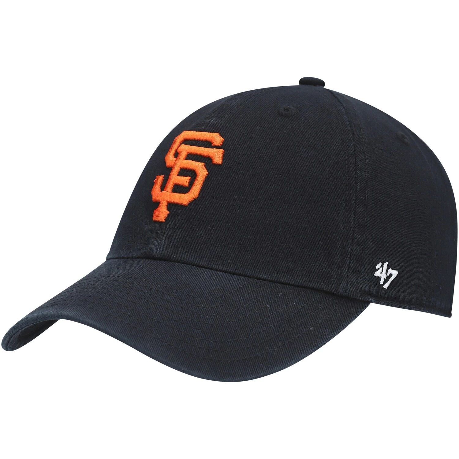

Черная мужская регулируемая кепка San Francisco Giants Heritage 47 '47