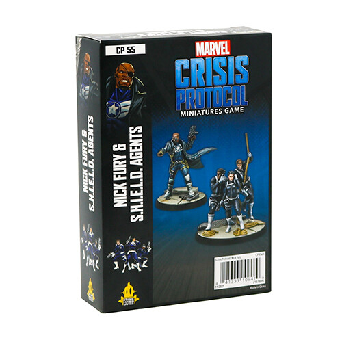 

Фигурки Marvel Crisis Protocol: Nick Fury And S.H.I.E.L.D. Agents Fantasy Flight Games