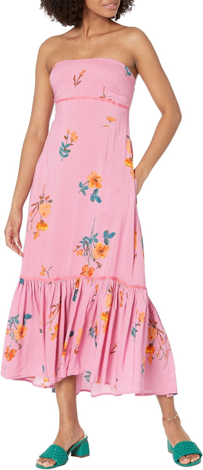 

Платье Rosie Posie Midi Free People, цвет Grapefruit Combo