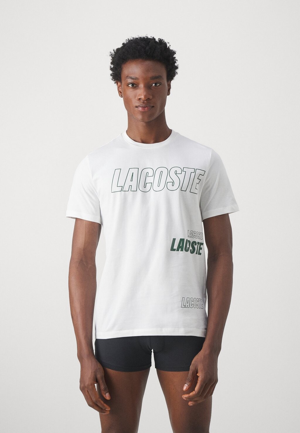 

Спальная рубашка Lacoste, молочный