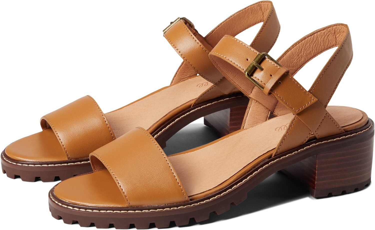 

Босоножки The Erin Lugsole Sandal Madewell, цвет Toffee