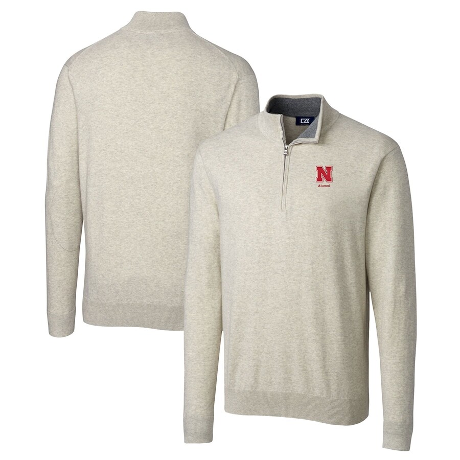 

Свитер Cutter & Buck Nebraska Huskers, серый