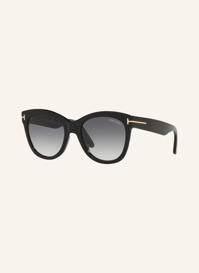 Солнцезащитные очки ft0870 wallace Tom Ford, черный