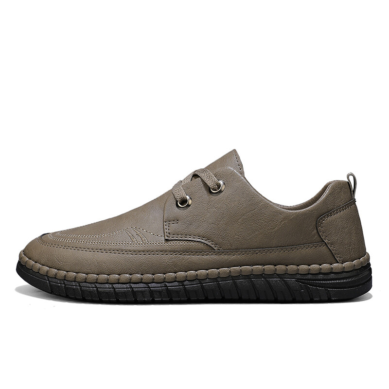 

Туфли мужские Men"s Casual Men Low-Top Bull Charm, хаки
