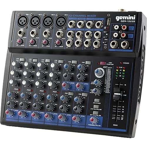 

Микшер Gemini Sound GEM-12USB