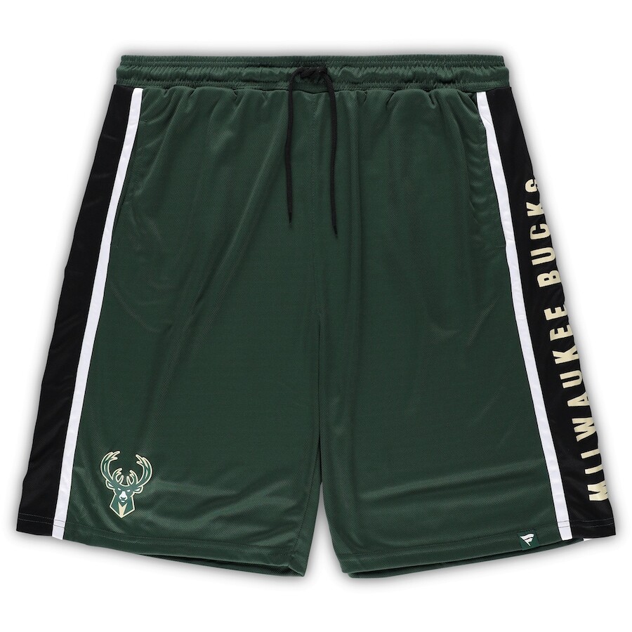 

Шорты Fanatics Branded Milwaukee Bucks, зеленый
