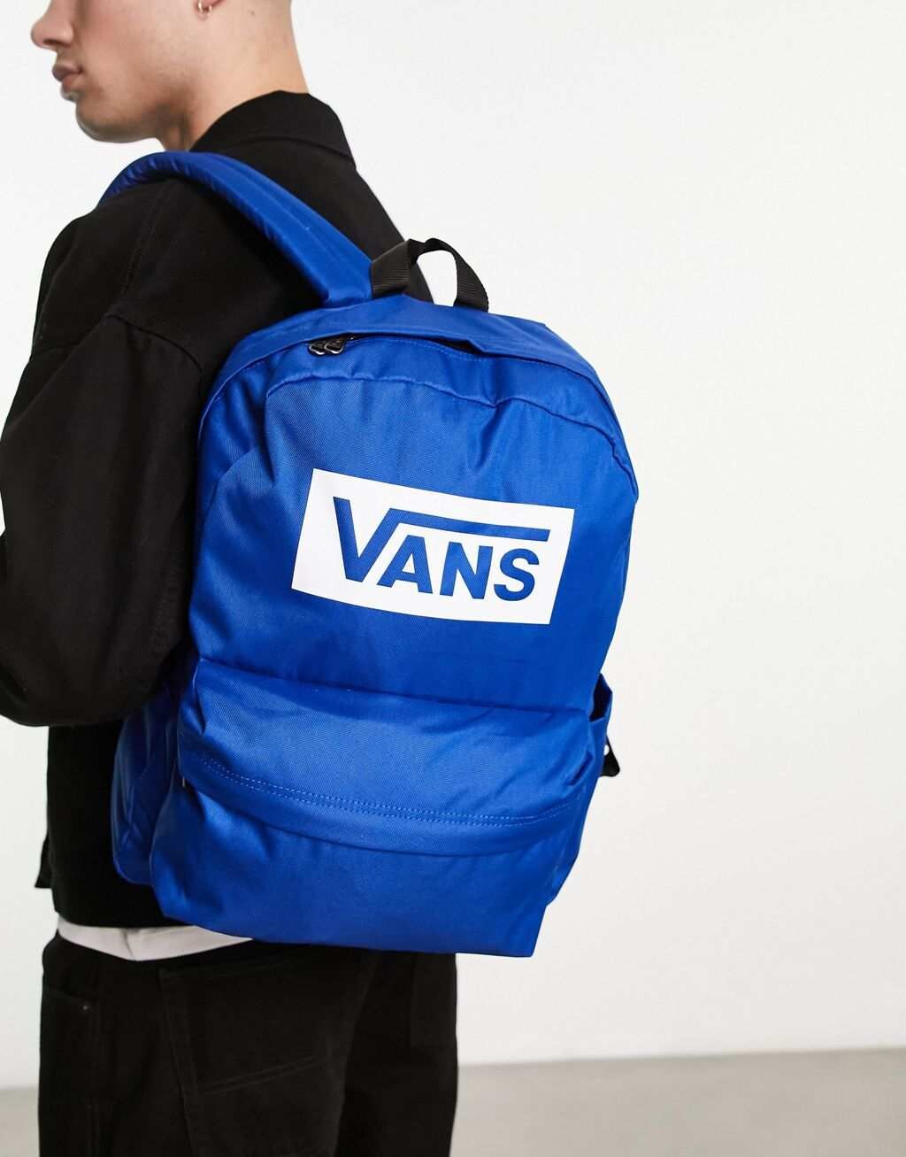 

Синий рюкзак с логотипом Vans Old Skool