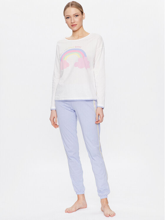 

Пижамная футболка стандартного кроя United Colors Of Benetton, белый