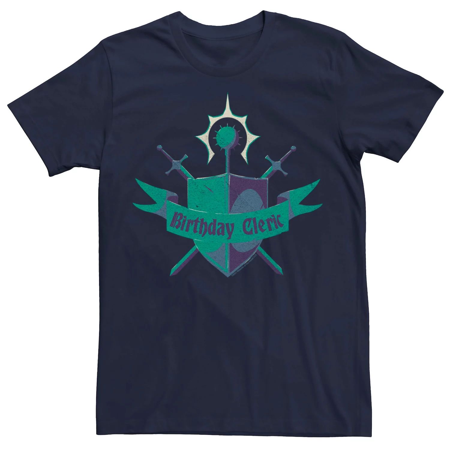 Мужская футболка Wizards Of The Coast Dungeons & Dragons с гербом на день рождения Licensed Character