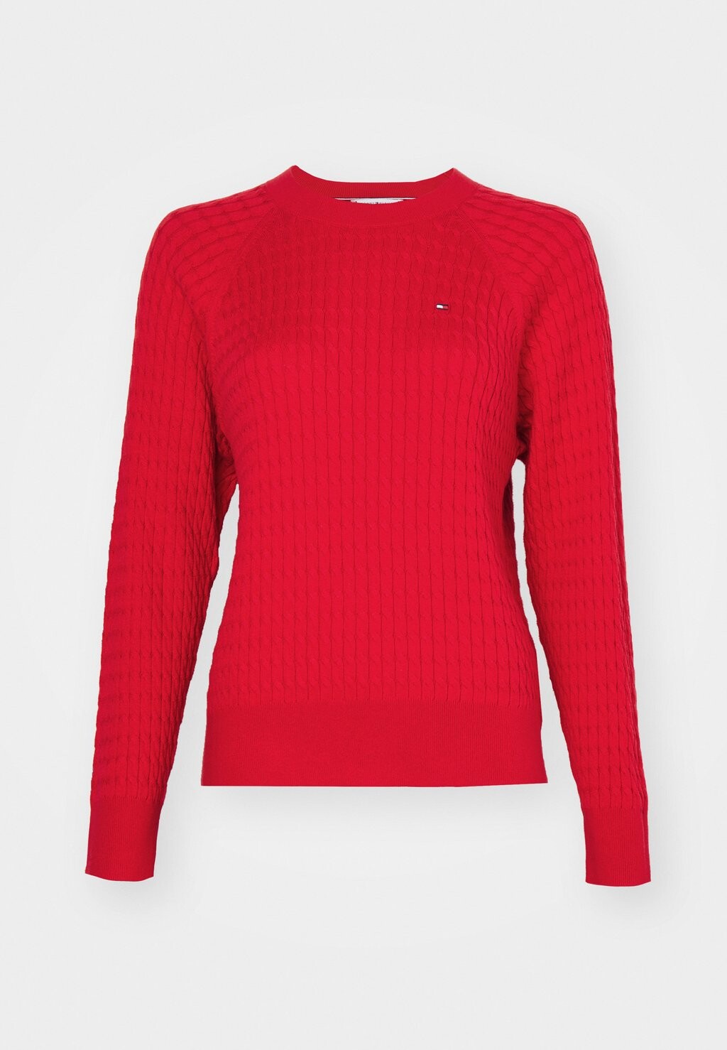 

Вязаный свитер CABLE Tommy Hilfiger, красный