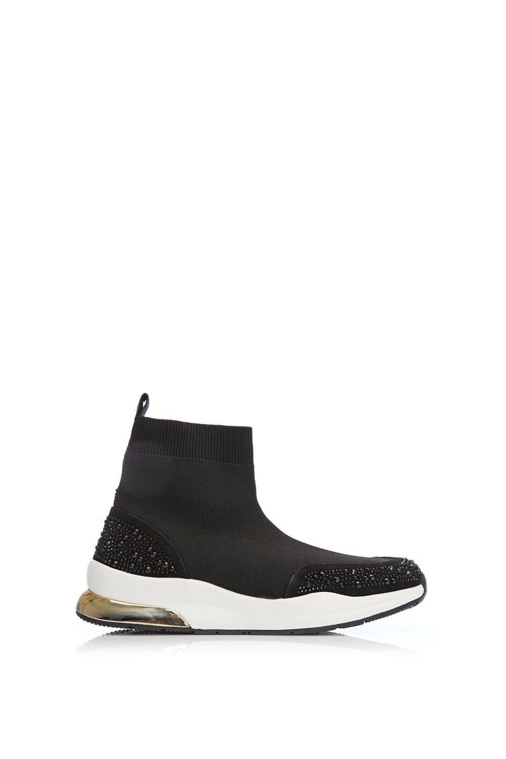 

Кроссовки 'Bronsie' Textile Trainers Moda In Pelle, черный