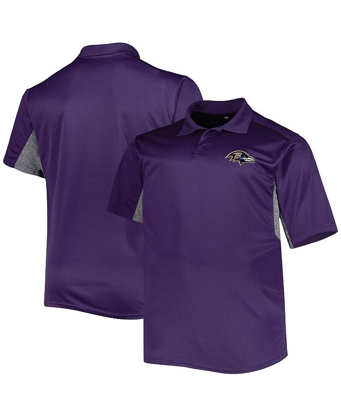 

Мужская фиолетовая рубашка-поло Baltimore Ravens Big and Tall Team Color Profile, фиолетовый