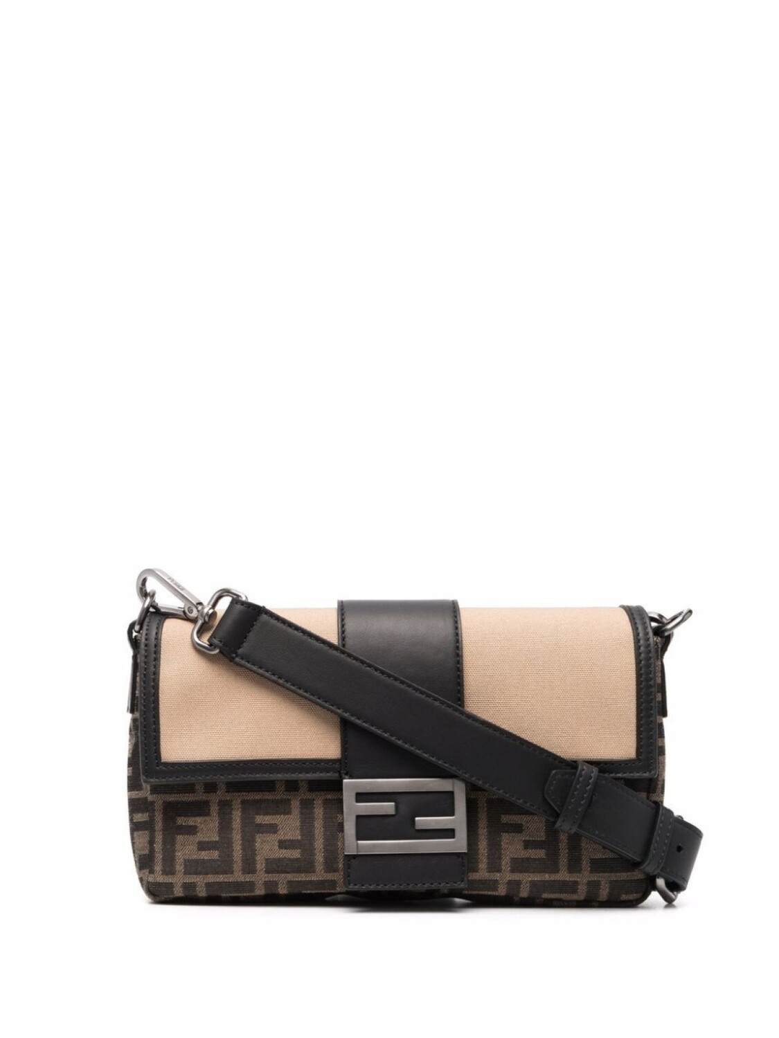

Сумка с жаккардовым узором FENDI, бежевый