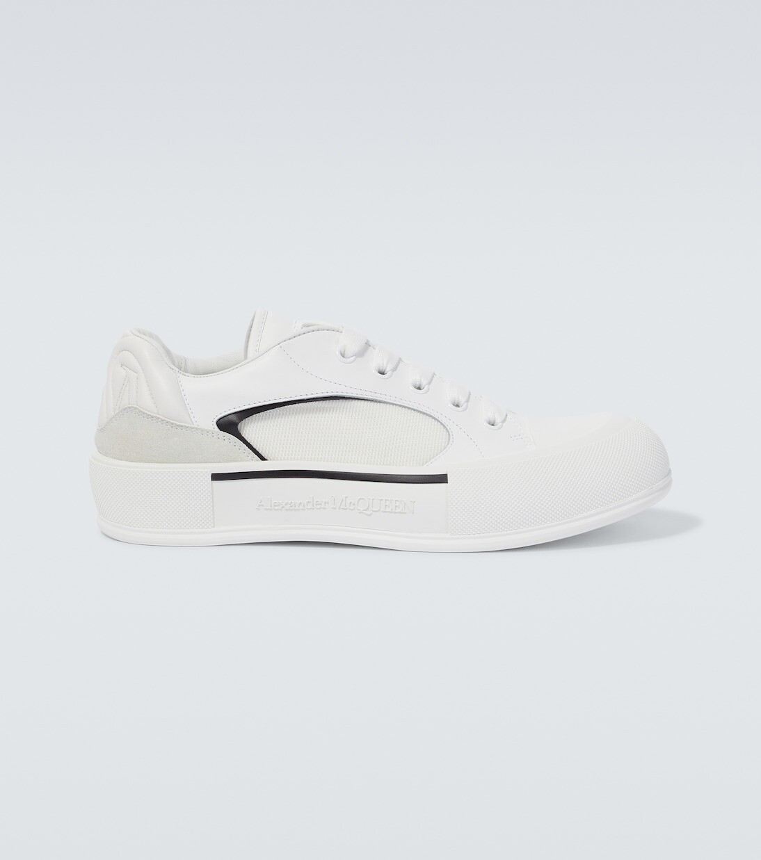 

Кроссовки skate deck плимсолл Alexander Mcqueen, черный