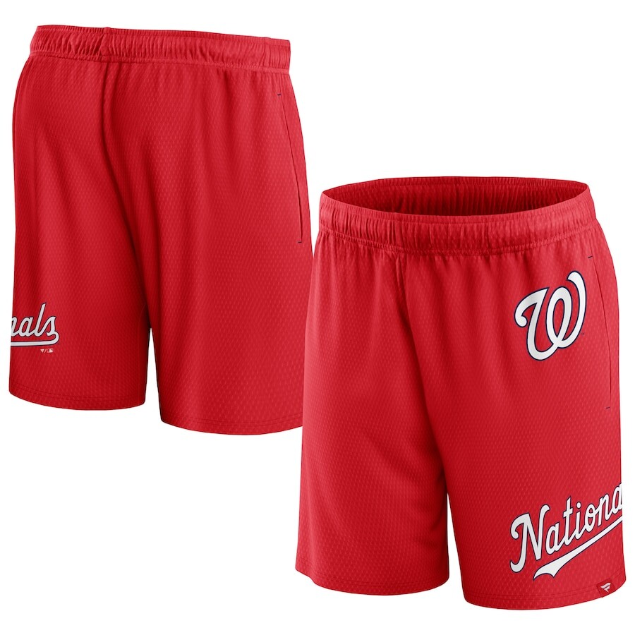 

Шорты Fanatics Branded Washington Nationals, красный