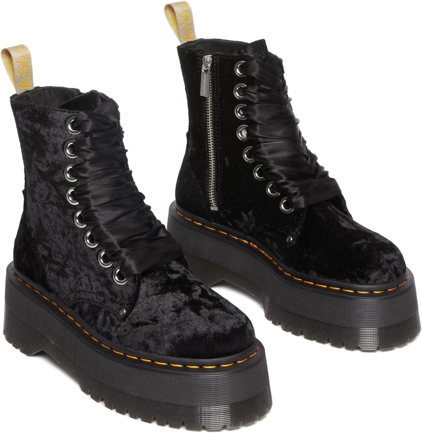 

Ботинки на шнуровке Vegan Jadon Max Dr. Martens, черный