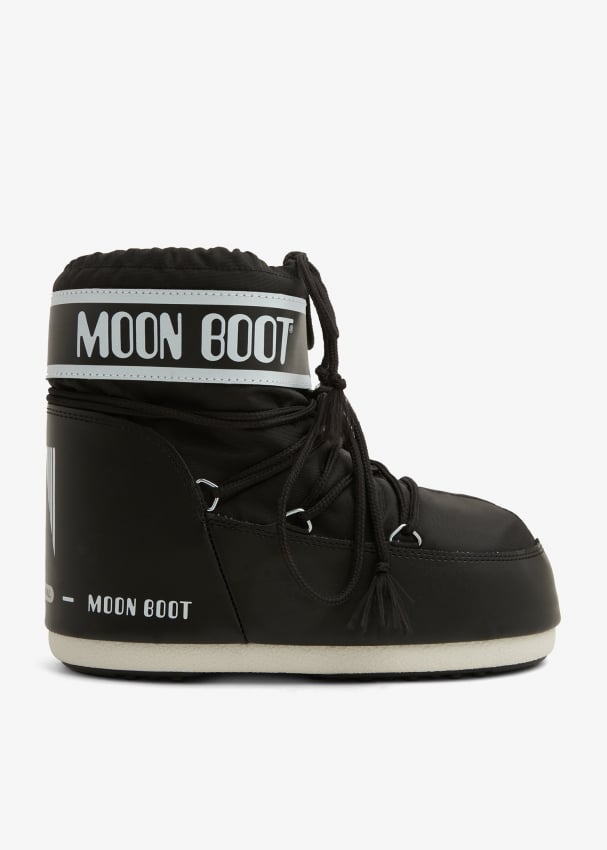 Ботинки Moon Boot Icon Low 2 Snow, черный ботинки moon boot icon low pony цвет cow print