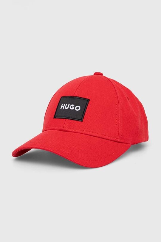 

Хлопковая бейсболка Hugo, красный